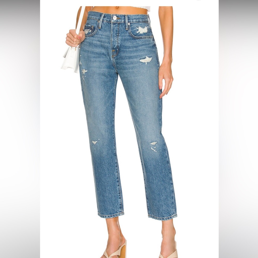 Frame Denim Le Beau Boyfriend Jeans